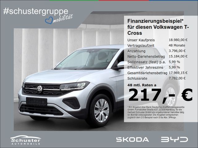 VW T-Cross 1.0TSI*LED SHZ digCockp VKZ-Erk AppConn