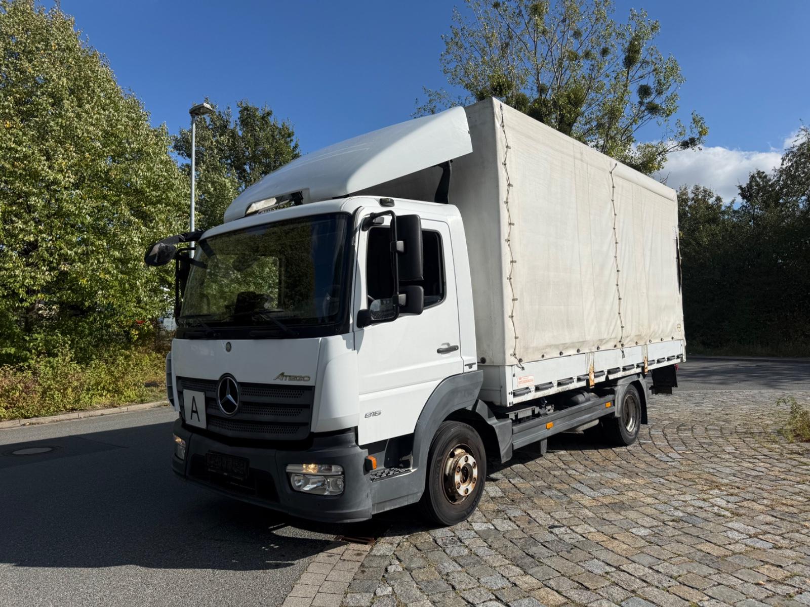 Mercedes-Benz 816 Atego,2 Stück vorhanden Klima,LBW