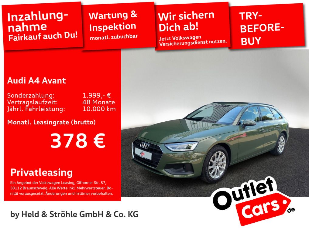A4 Avant 40 TDI quattro S tronic AHK LED NAV+