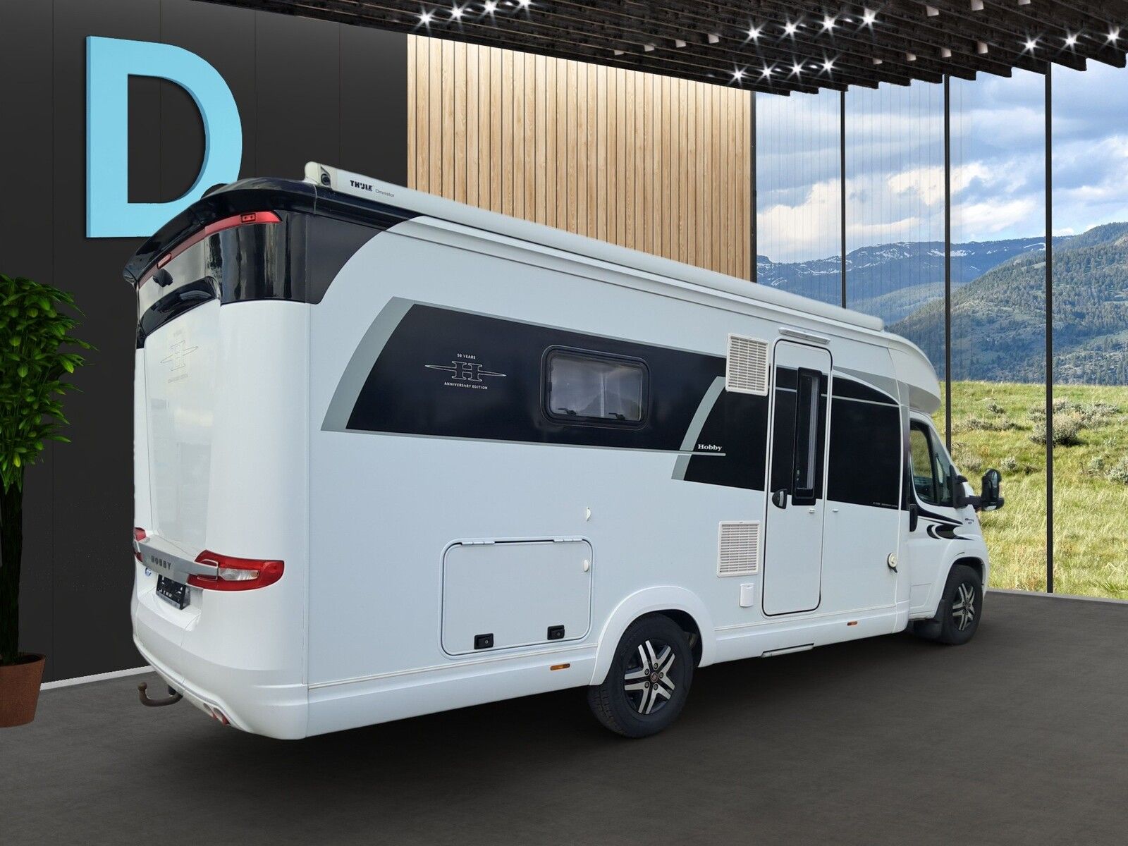 Fahrzeugabbildung Hobby 50 Years Anniversary Edition Reisemobil Optima O