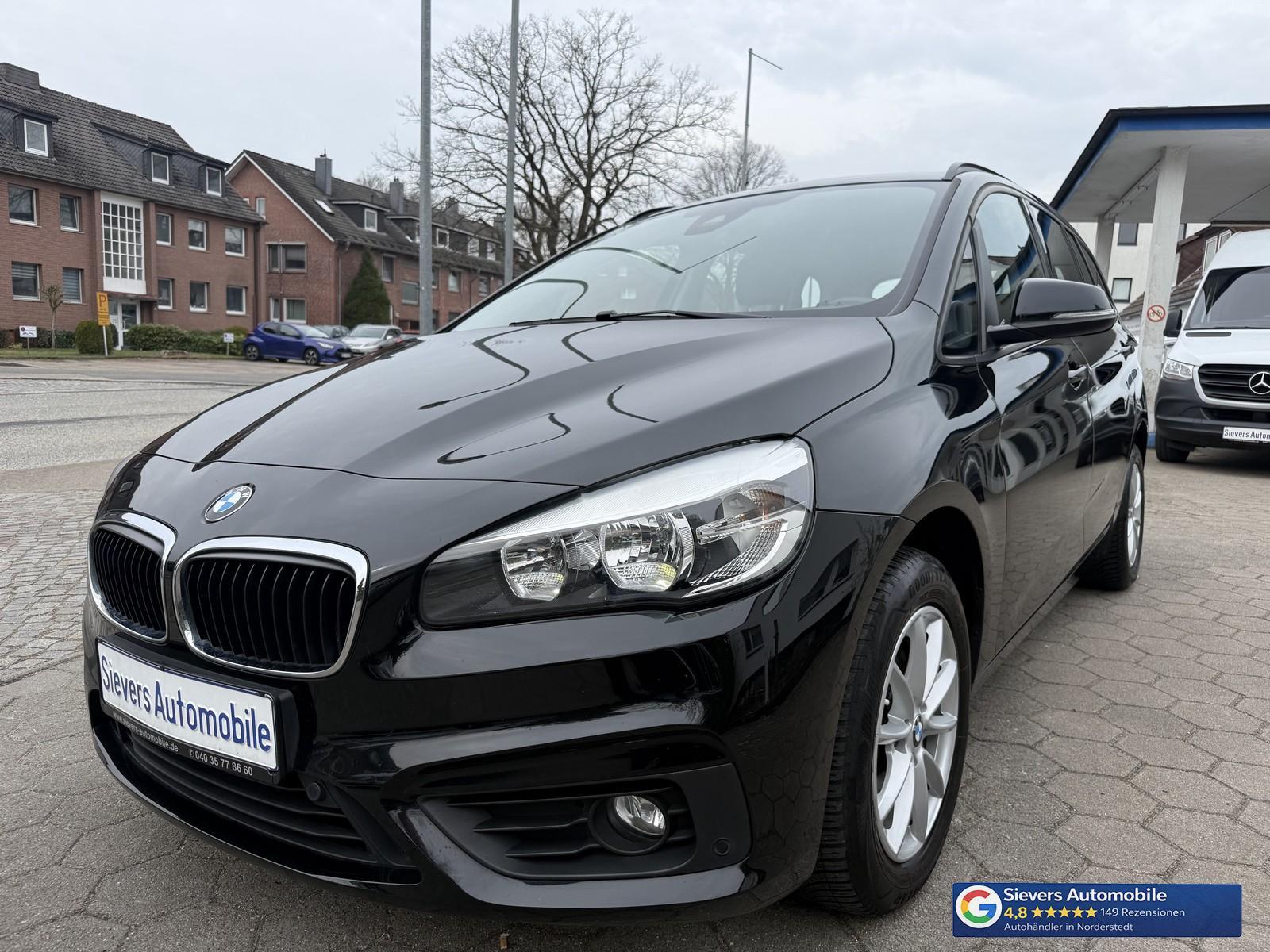 BMW 218 Gran Tourer Automatik 7-Sitzer Navi SHZ Klim