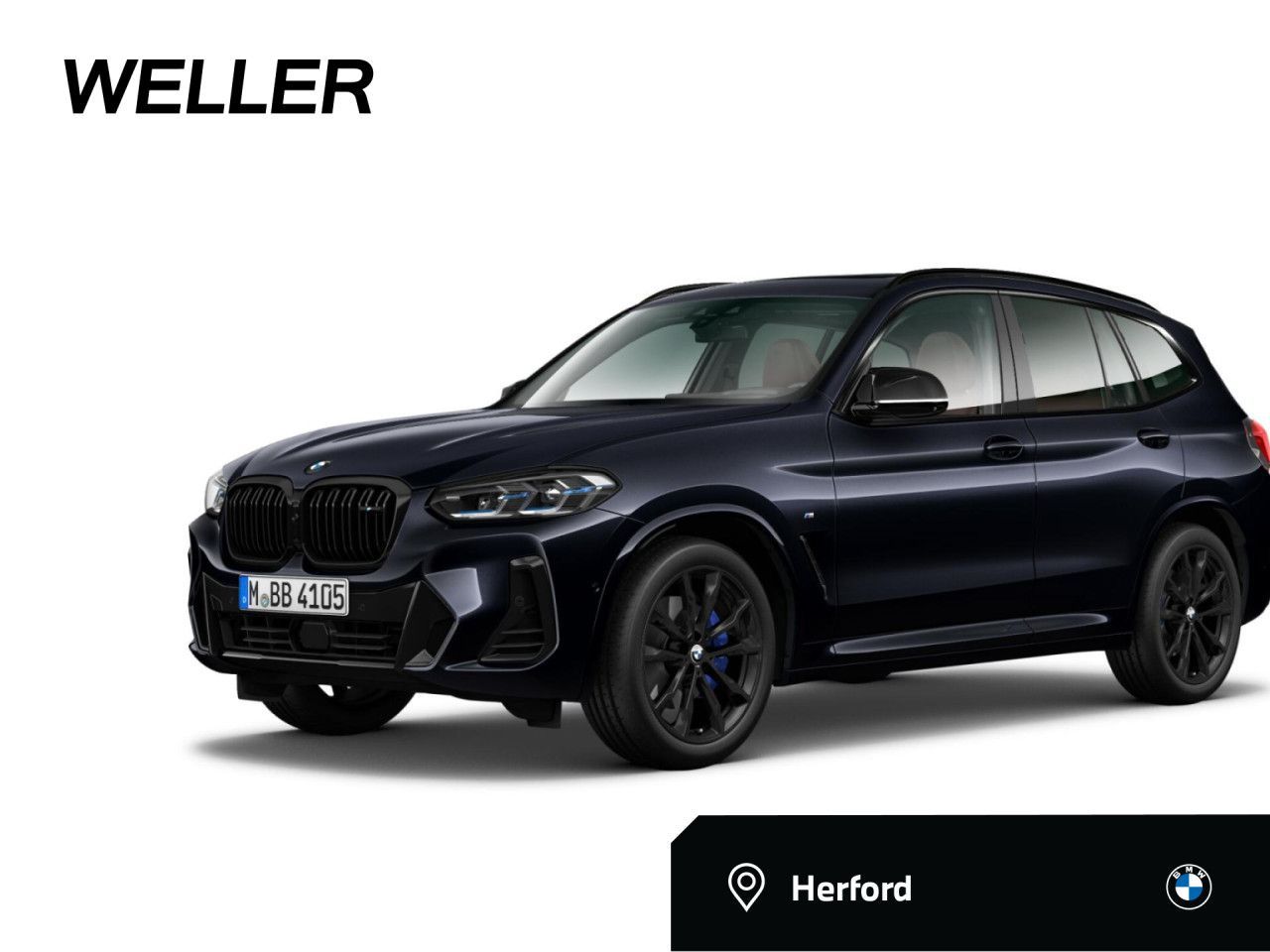 BMW X3 M40d Pano AHK Laser StdHz St&amp;Go 360° HUD H/K