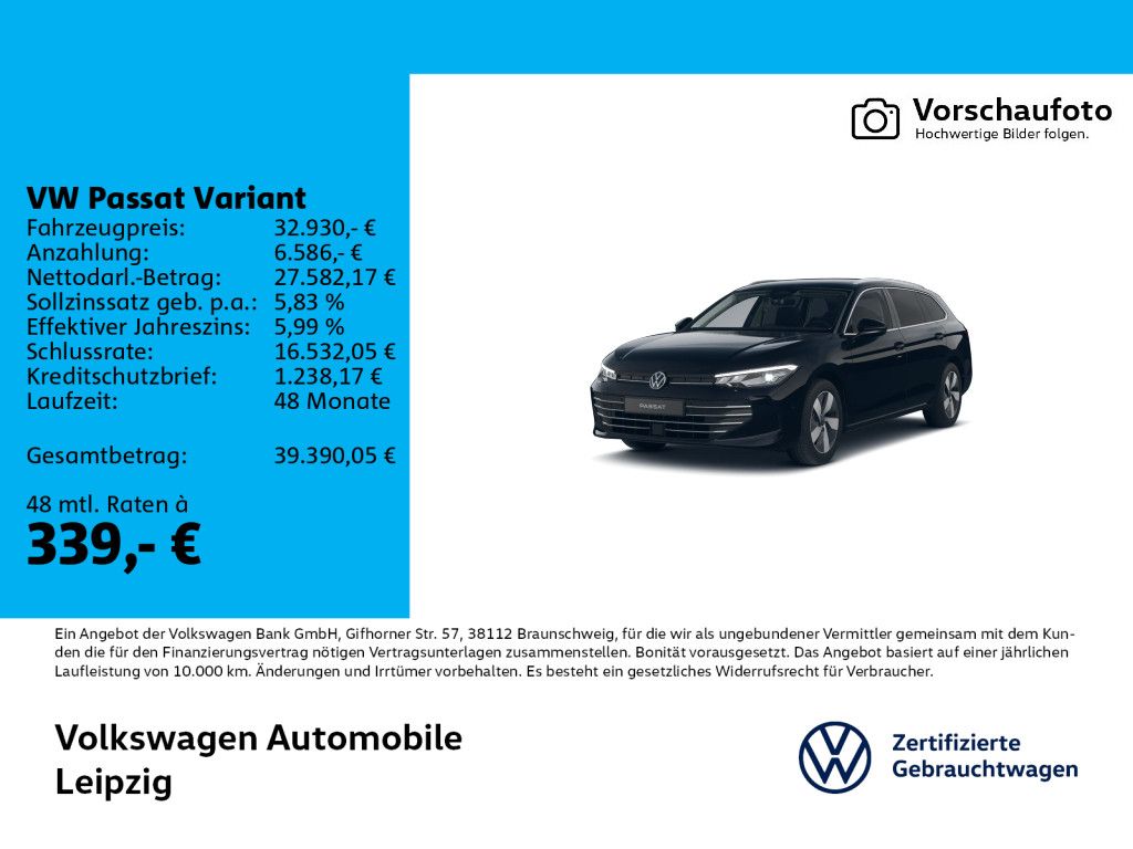 Image of Volkswagen Passat Variant