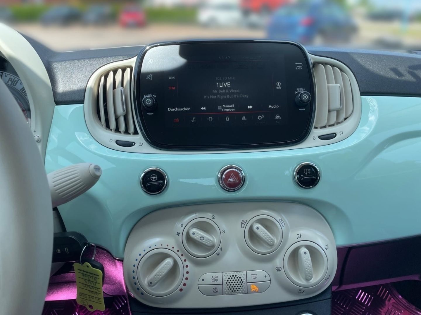 Fahrzeugabbildung Fiat 500 1.2 Lounge S&S Cabrio Klima Tempomat Parksen