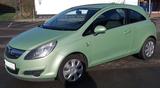 Opel Corsa 1.4 Edit., hellgrün metallic, verhandelbar - : Grün, Metallic