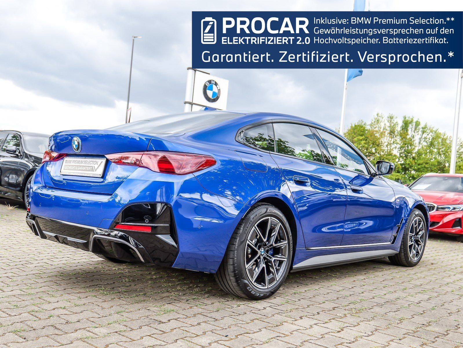 BMW i4 eDrive40 Gran Coupé MSport ACC Glasd. H K PA foto 2