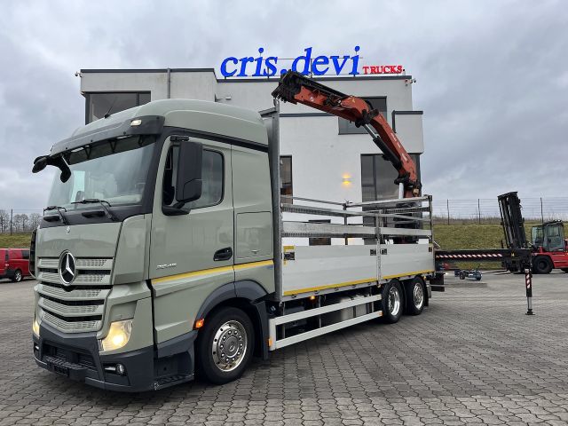 Mercedes-Benz Actros 2545 6x2 Effer / Atlas 265-A6 / Lenk- Lif