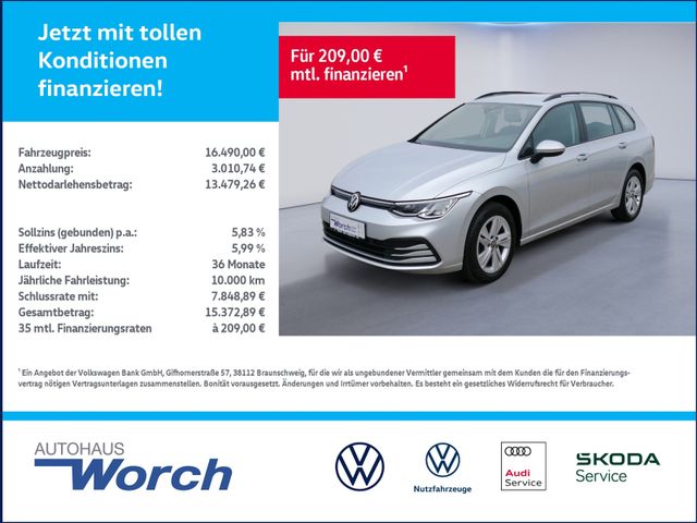 Golf VIII Variant 2.0 TDI Life NAVI+LED+SHZ+PDC+