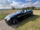 BMW 650i Cabrio - sehr schön! - schwarze BMW 650