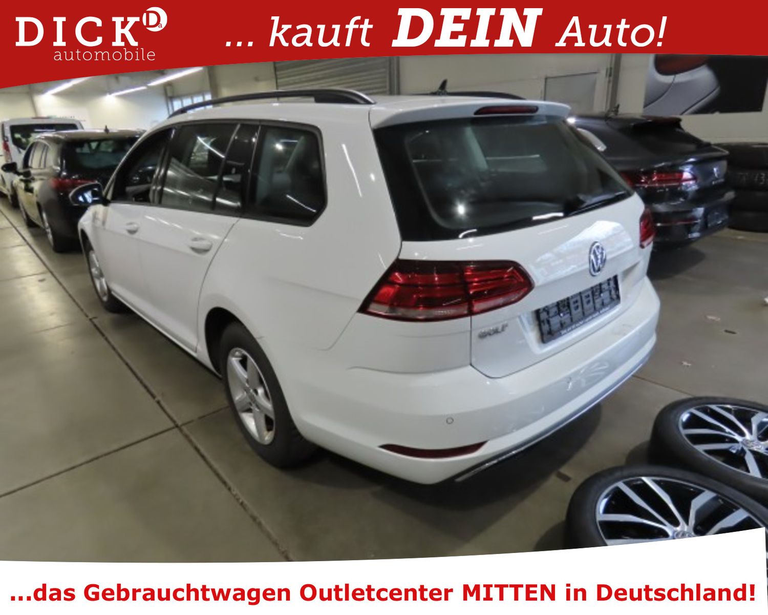 Fahrzeugabbildung Volkswagen Golf Var 1.6d  ACC/NAVI/DAB/SHZ/MASS/RFK/8Fa
