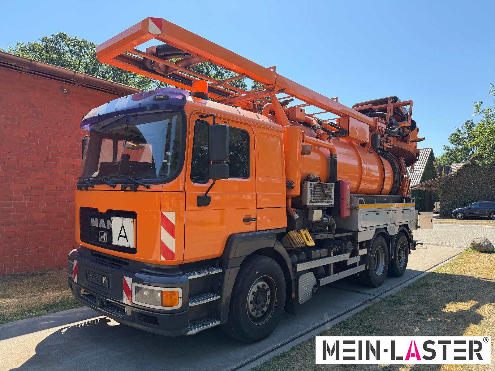 MAN 27.460 Müller Saug HD Spüler 13m³ +  FB