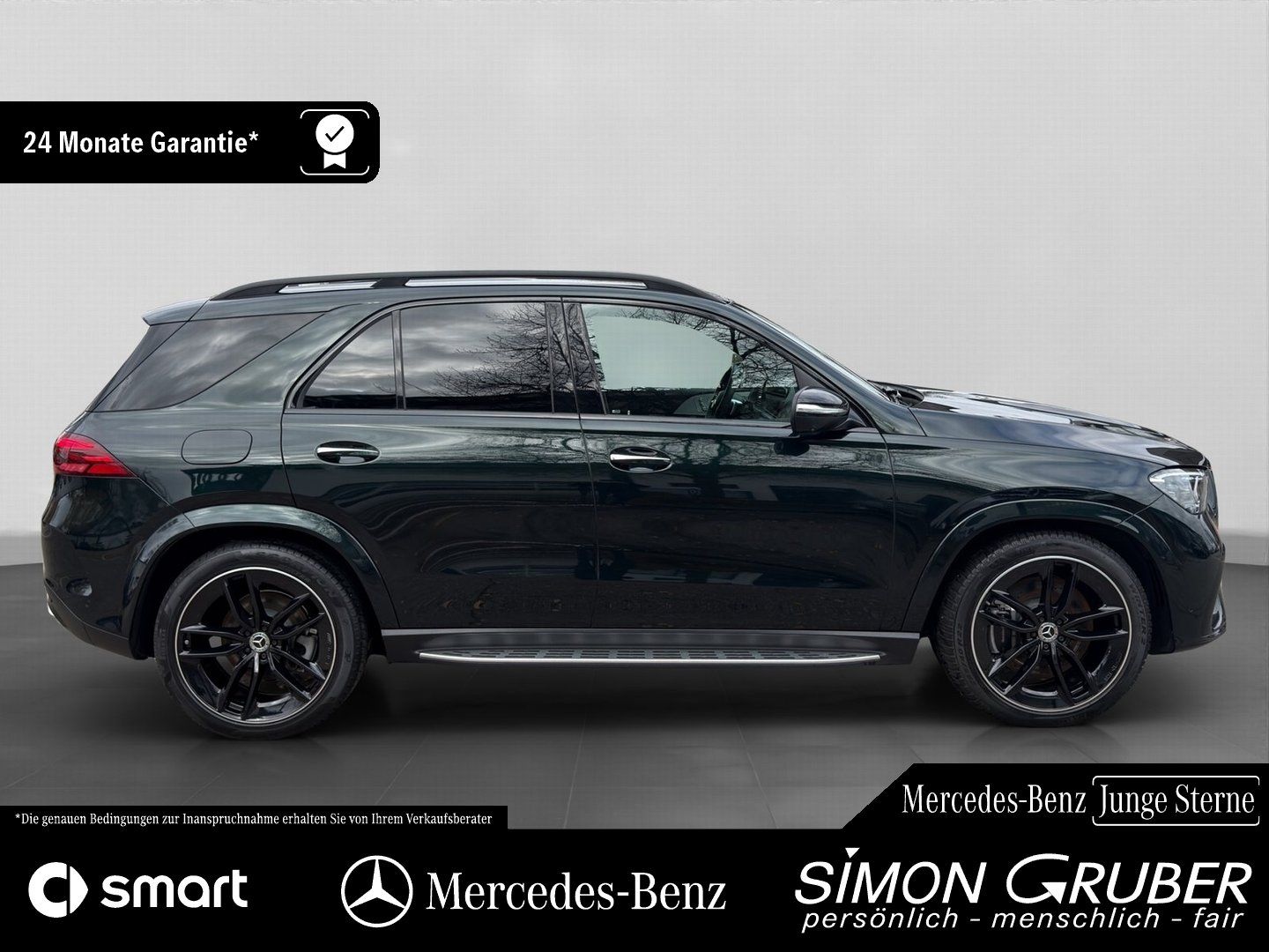 Fahrzeugabbildung Mercedes-Benz GLE 450 4M AMG Night MBeam Burmester AHK 22Zoll