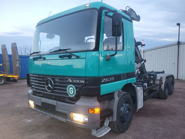 Mercedes-Benz Actros 2635 Abroller / 6x4 / Multilift / 87.TKM