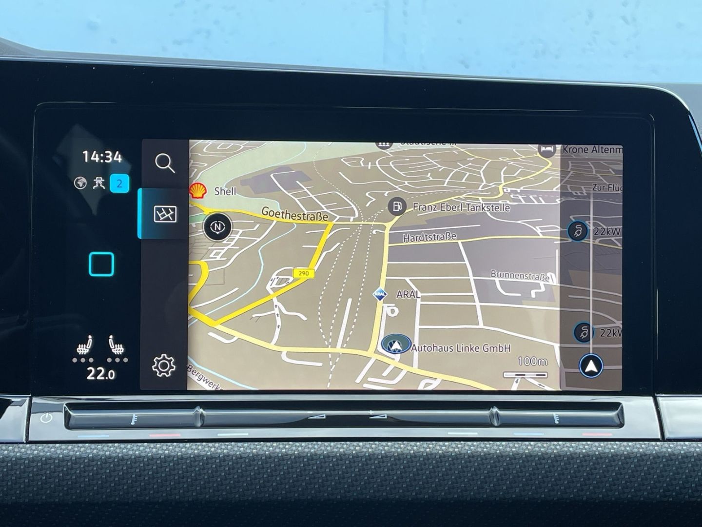 Golf VIII 1.5eTSI DSG R-Line AHK/Kamera/Navi/ACC