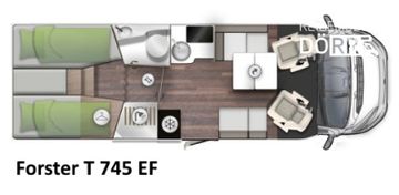 Fahrzeugabbildung Forster T 745 EF Dörr Editionsmodell 2022