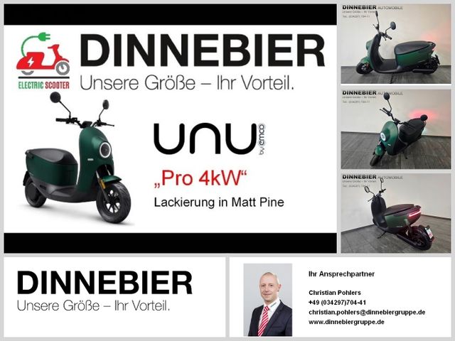 Otros UNU Pro 4kW E-Roller Automatik *dt. Modell*