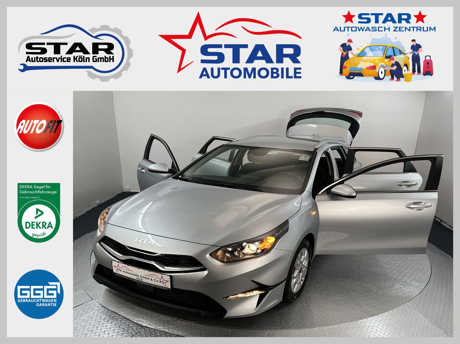 KIA Kia Ceed Vision Mild-Hybrid Motor 1,6 Ltr. - 100 K