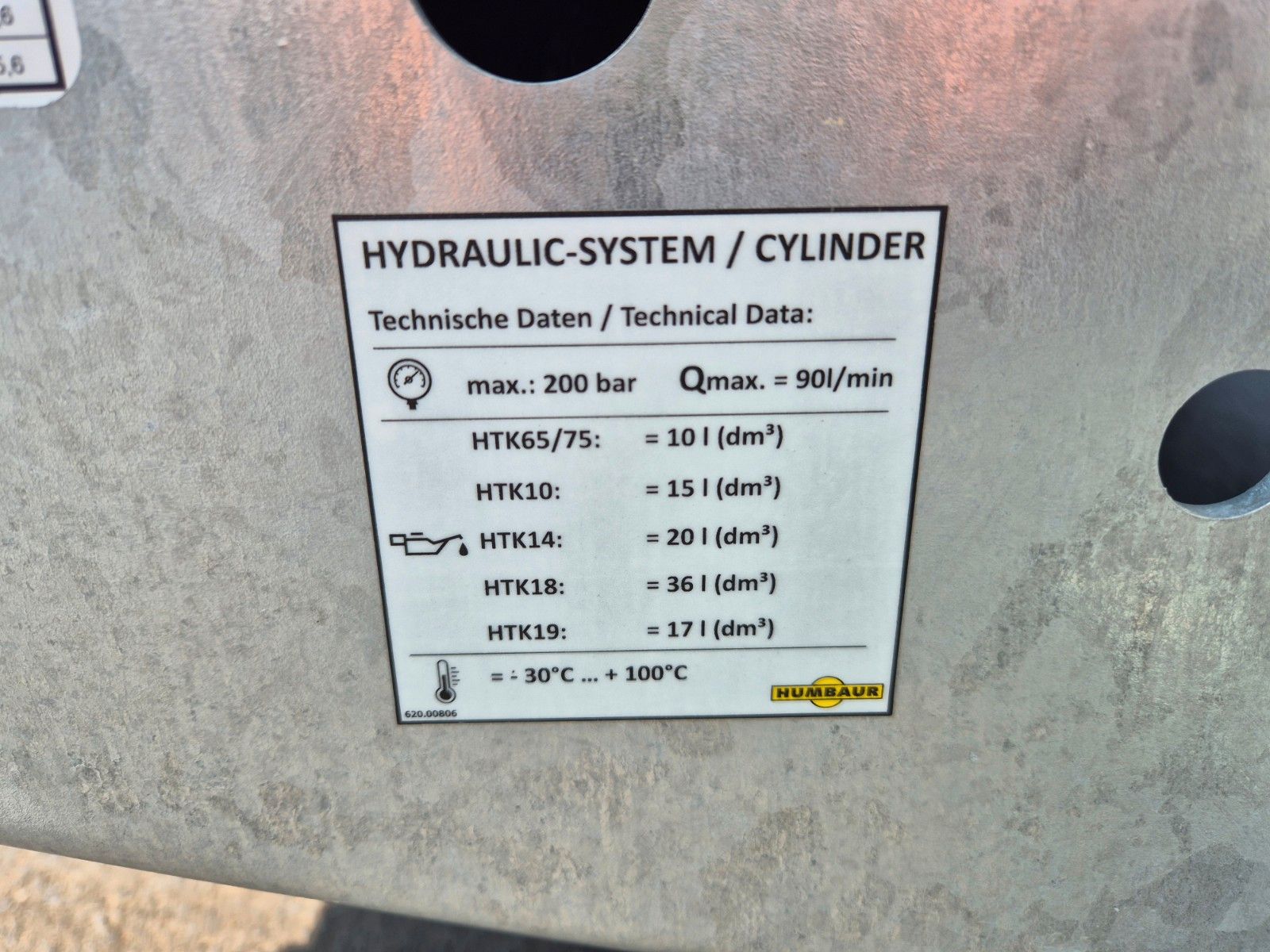 Fahrzeugabbildung Humbaur HTK 115524 Dreiseitenkipper vollverzinkt