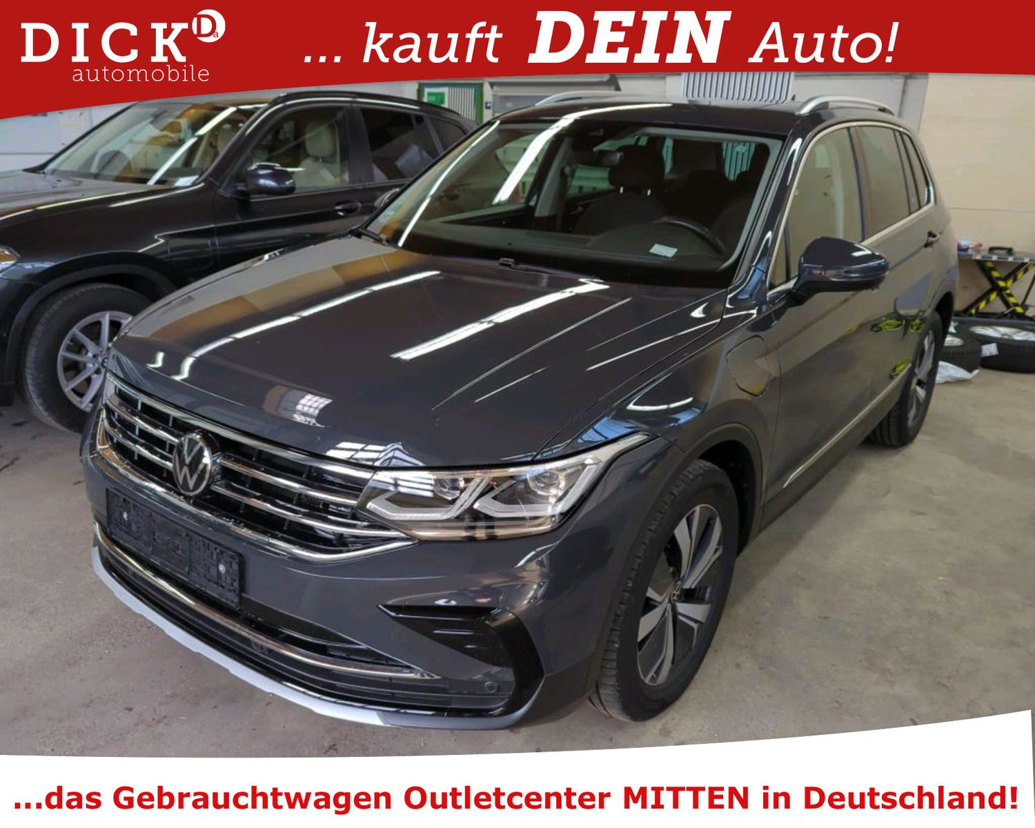 Fahrzeugabbildung Volkswagen Tiguan eHyb 1.4 Eleg LED+/ACC/VIRTU/PANO/SHZ/8Fa