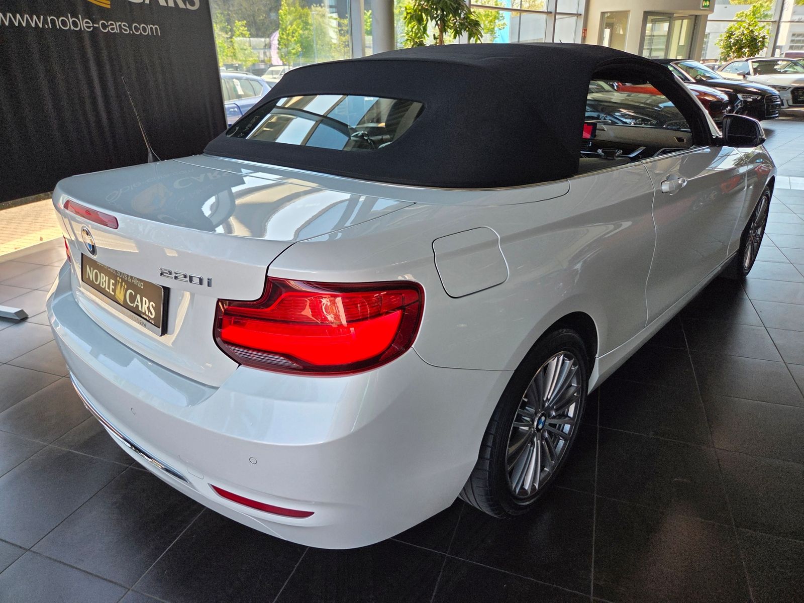 Fahrzeugabbildung BMW 220i Cabrio Luxury Line AHK LED NAV SHZ PDC ALU