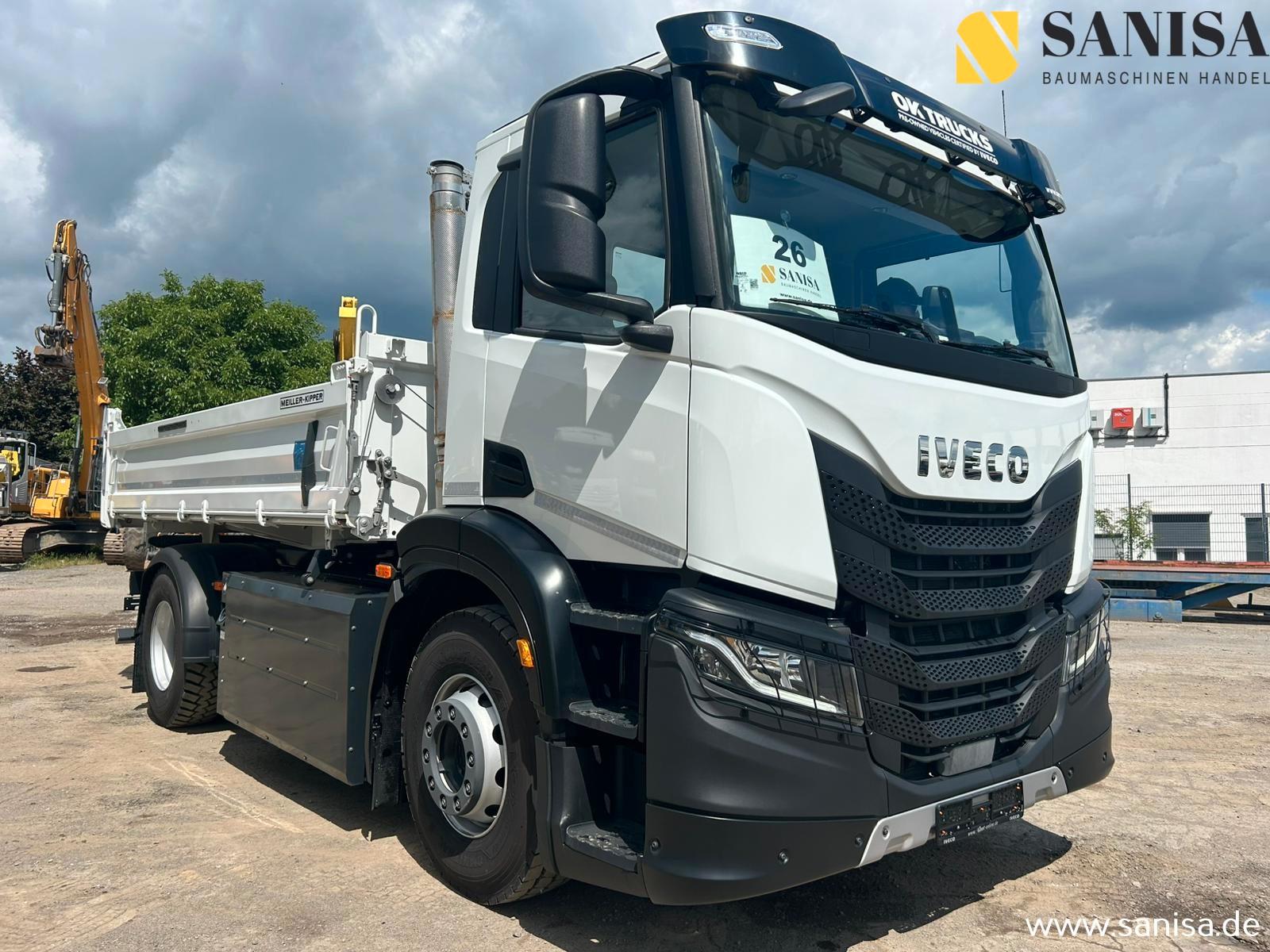 Iveco S-Way 400/Meiler/CNG/Erdgas/Blatt-Luft/AHK