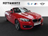 BMW 218i Cabrio Sport Line|AHK|Sportsitz|PDC - BMW Cabrio mit Anhängerkupplung