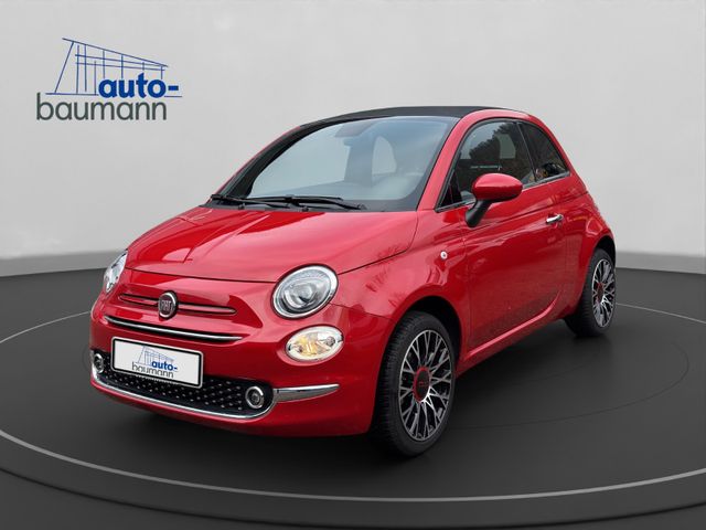 Fiat 500C Hybrid RED Faltdach/Navi/PDC/uvm