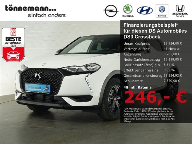 DS Automobiles DS3 Crossback E-TENSE PERFORMANCE LINE+BLUETOOTH