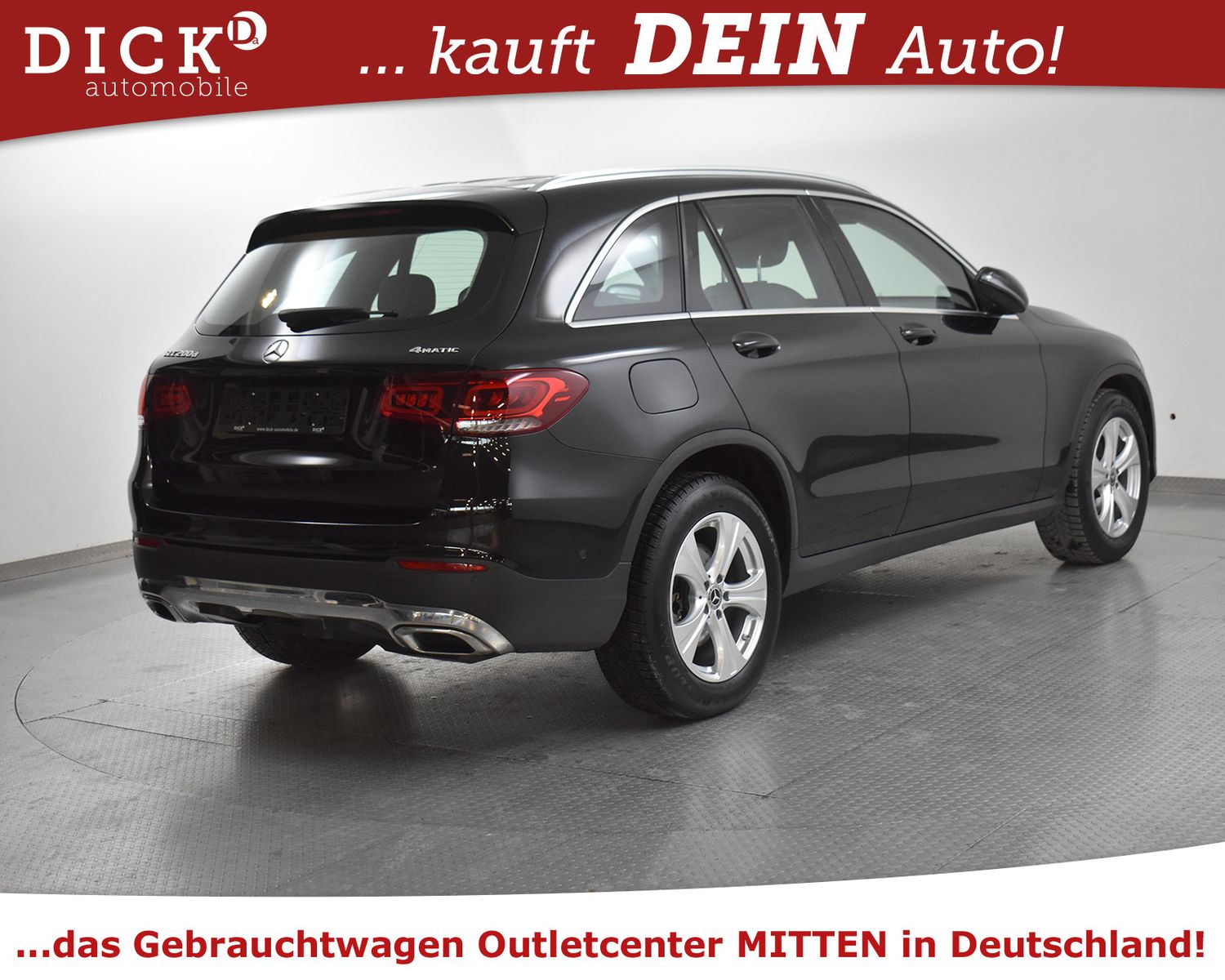 MERCEDES-BENZ GLC200d 4M >LEDER+MEMO+SHZ+KAM+AHK+LED+NAVI+TEMP - Image 8