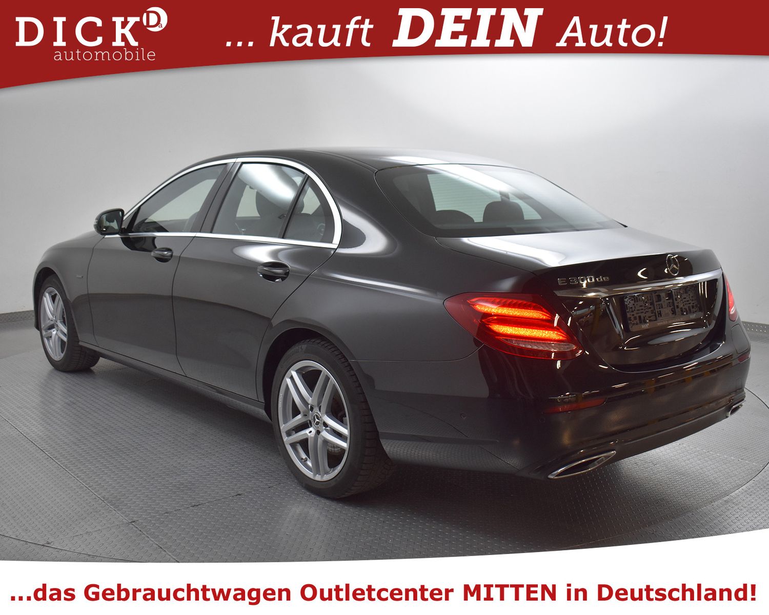 MERCEDES-BENZ E300de 2X Avantg AIRMAT+BURMES+360+STDHZ+COMAND+ - Image 5