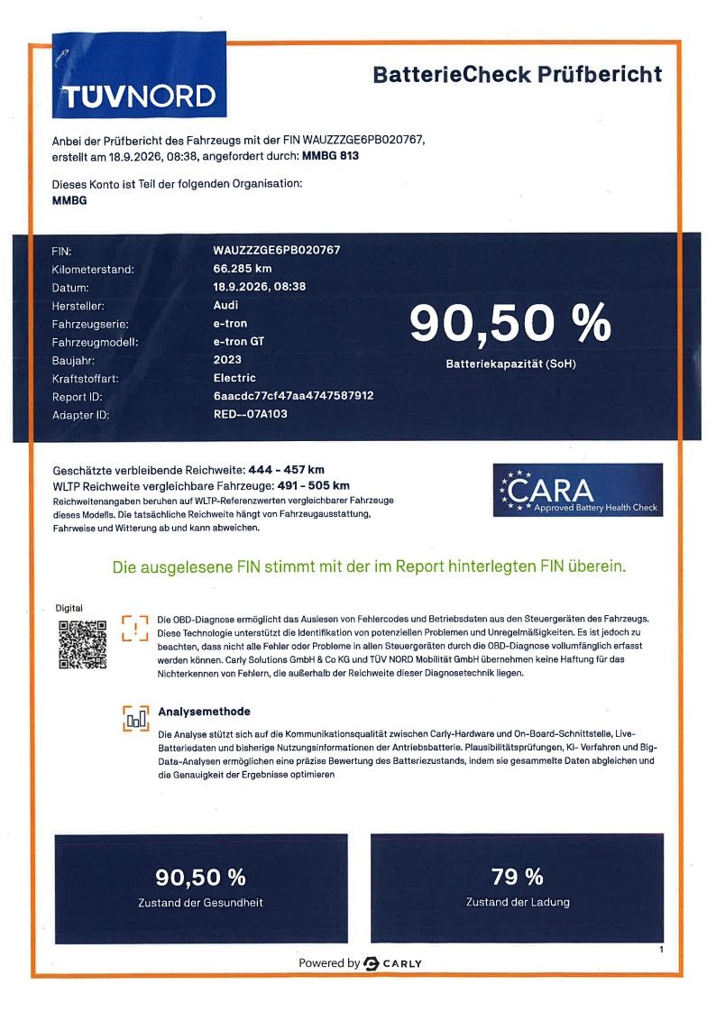 Audi e-tron 55 quattro advanced 91%SoH Leder Navi ACC imagem 2