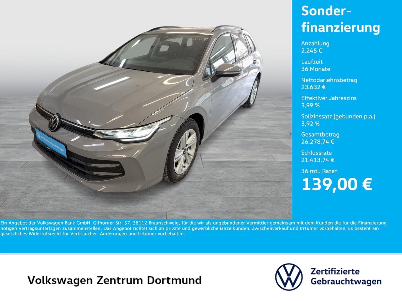 Volkswagen Golf Variant VIII 1.5 eTSI LIFE FACELIFT ACC NAV