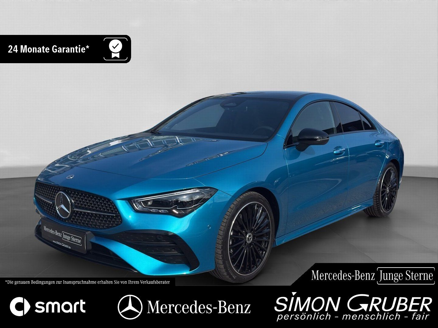Fahrzeugabbildung Mercedes-Benz CLA 220 d AMG Night Pano Burm MBeam KeyGo 19Zoll