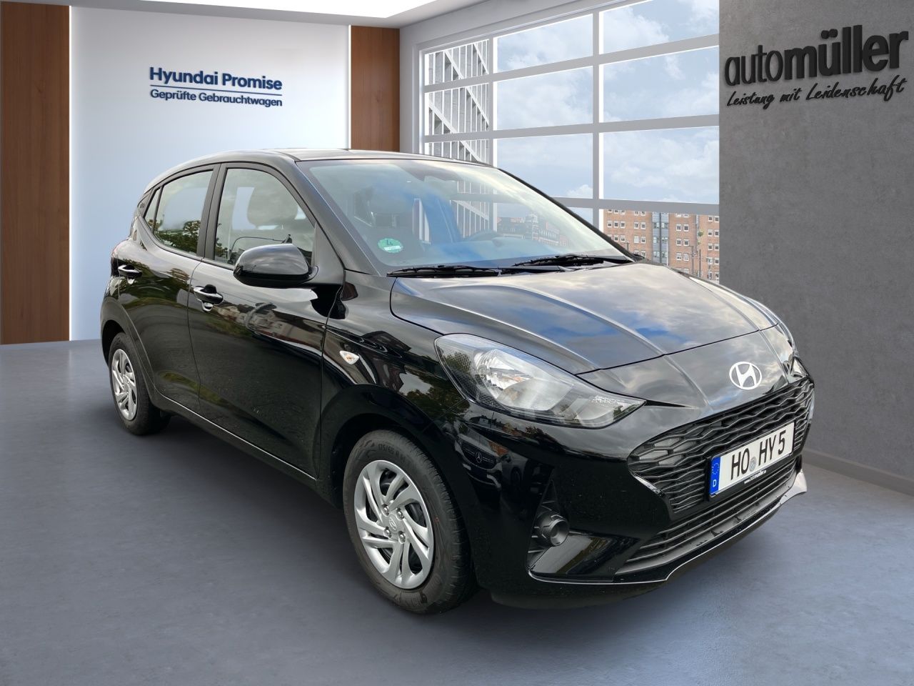 Fahrzeugabbildung Hyundai i10 SELECT Fernlichtass. Kam. Navi PDC SpurH