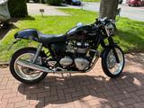 Triumph Thruxton 900 EFI, Phantom Black, TOP-ZUSTAND - TRIUMPH THRUXTON