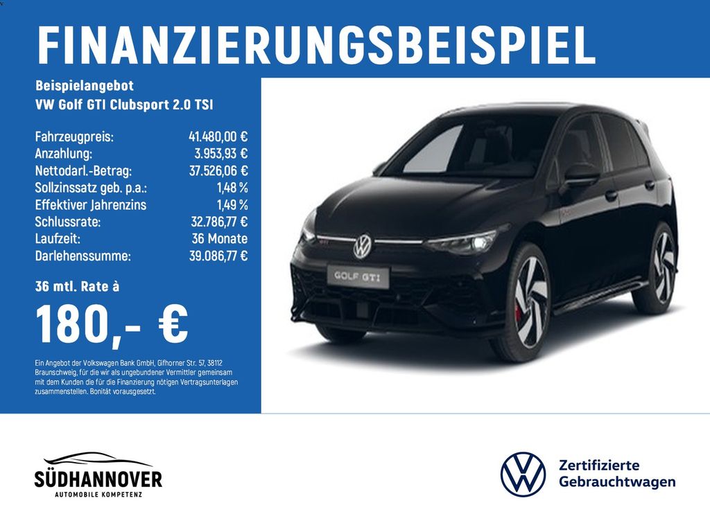 Golf GTI Clubsport 2.0 TSI AreaView+MATRIX-LED+S