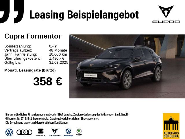 Vorschaubild: CUPRA Formentor 1.5 eTSI DSG *SENNHEISER*R-CAM*ACC* (Fahrzeug-Nr. 239556)