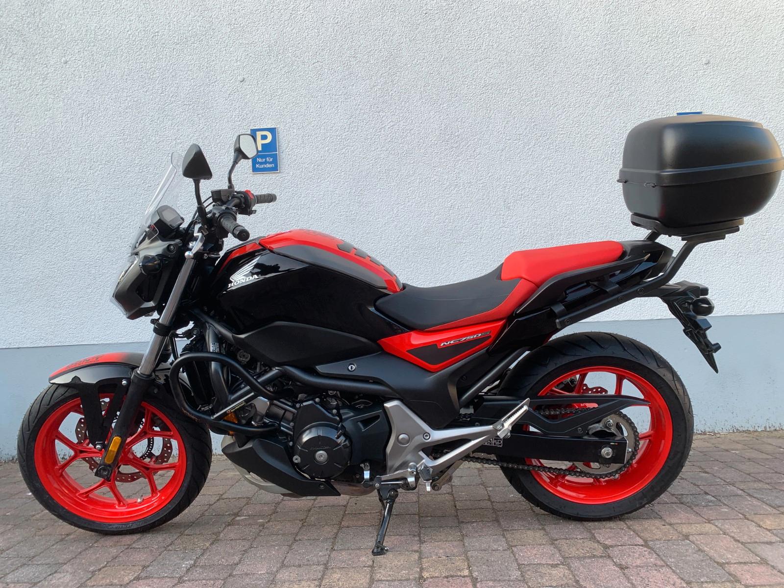 Honda NC750S mit 40mm Tieferlegung !
