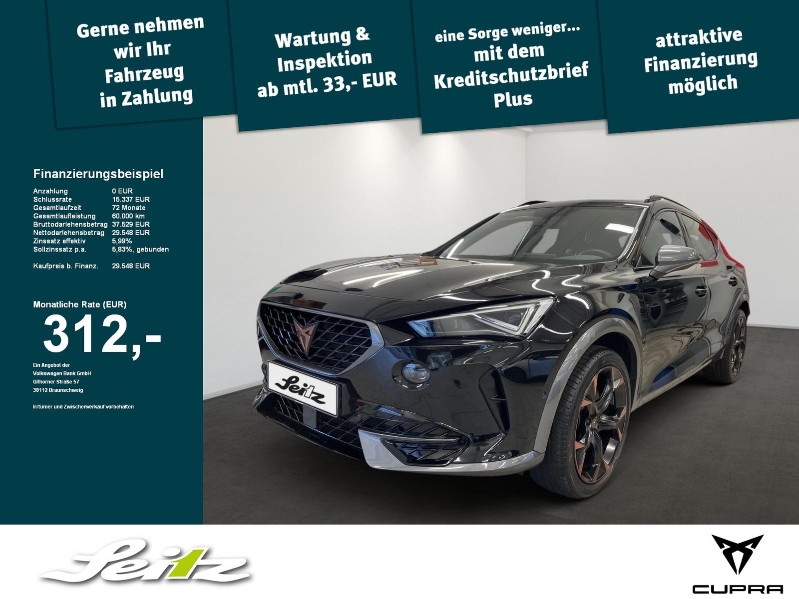 Cupra Formentor 2.0 TSI VZ *MATRIX*BEATS*KAMERA*
