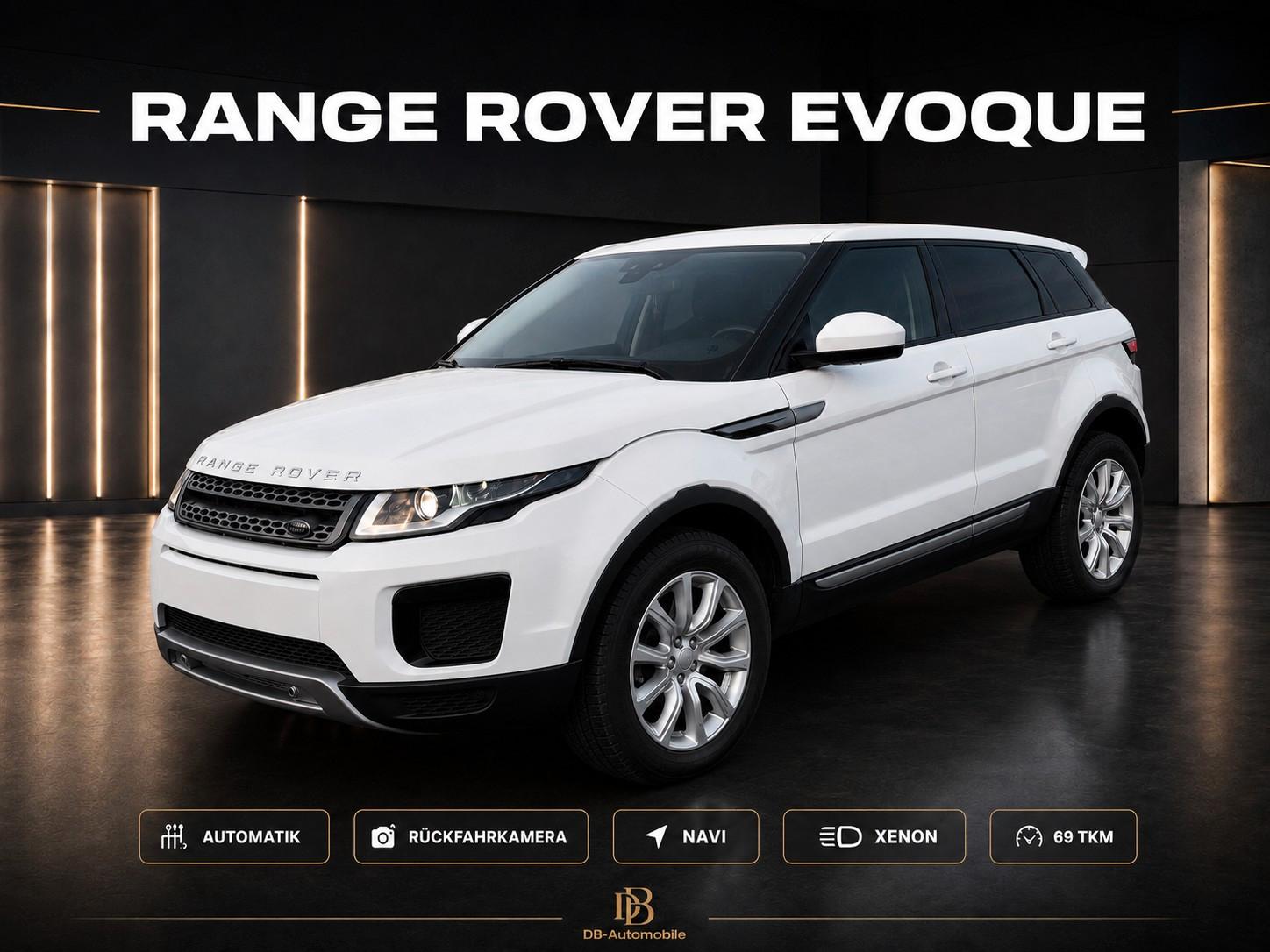 Land Rover Rang Rover Evoque*69TKM*Kamera*Leder*Navi*Autom.
