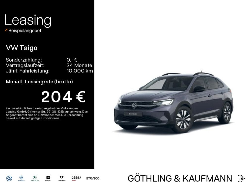 Volkswagen Taigo Life GOAL 1.0 TSI*NAVI*SHZ*LED*ACC*APP*Ass