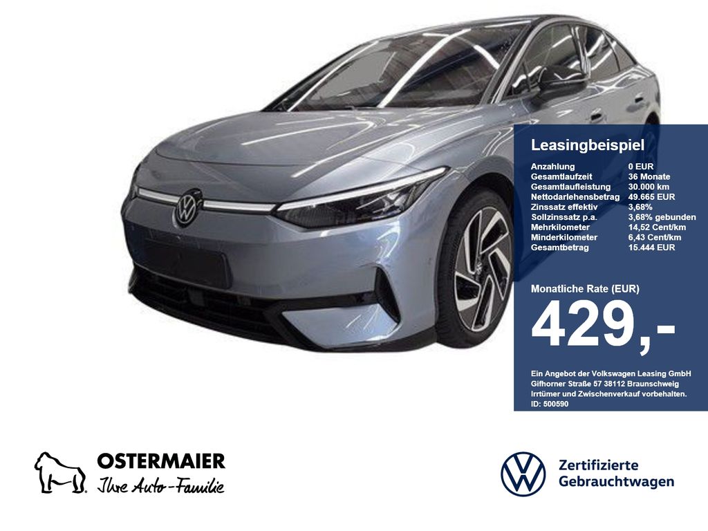 Volkswagen ID.7 PRO S 286PS NP.80T ACC.5J-G.WÄRMEPUMPE.AHK.