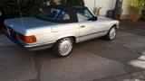 Mercedes-Benz SL 300 AUTOMATIC SILBER / LEDER SCHWARZ - aus 1985: Cabrio