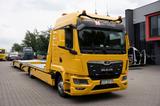 MAN TGL 12.250 Autotransporter-Zug mit RADMULDEN - MAN Kipper Tgl