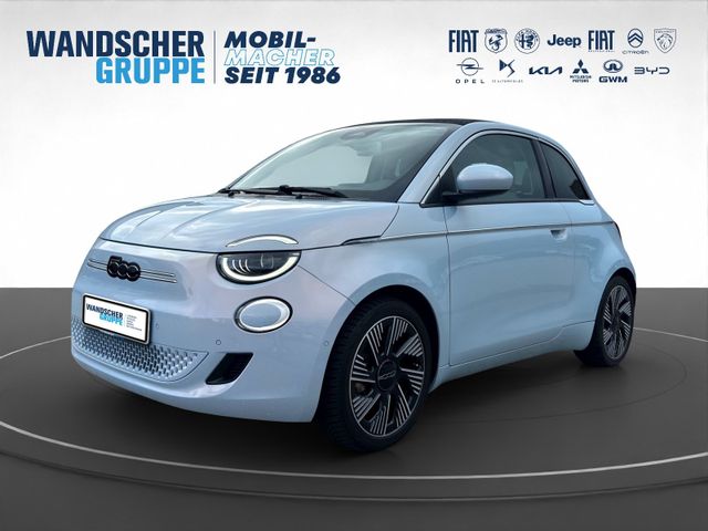 Fiat 500e Cabrio La Prima KAMERA CARPLAY SHZ