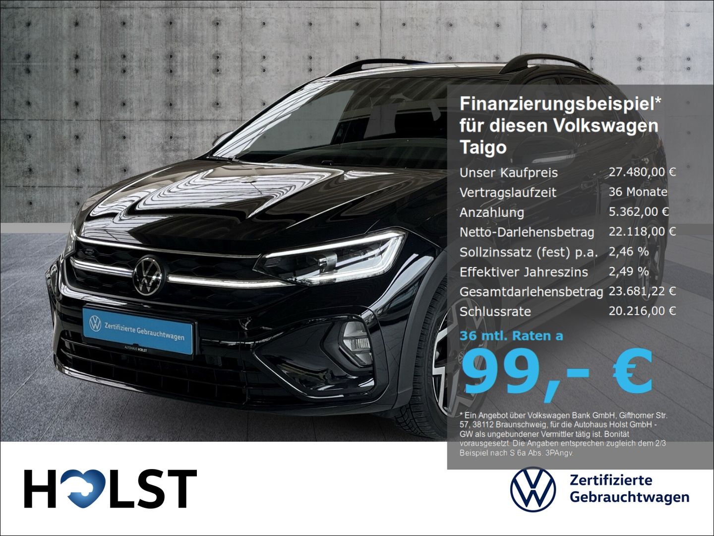 Volkswagen Taigo 1.5TSI DSG R-Line IQ.DRIVE AHK GJR RüFaKa foto 1