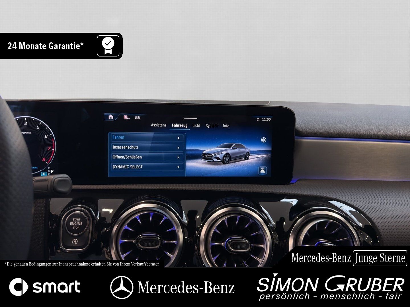 Fahrzeugabbildung Mercedes-Benz A 180 Limo AMG Night Multibeam ACC Keyless Ambi