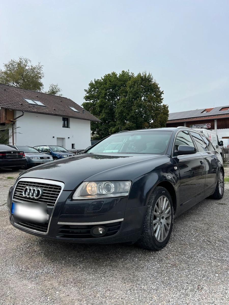 Audi A6 2007 — rear view