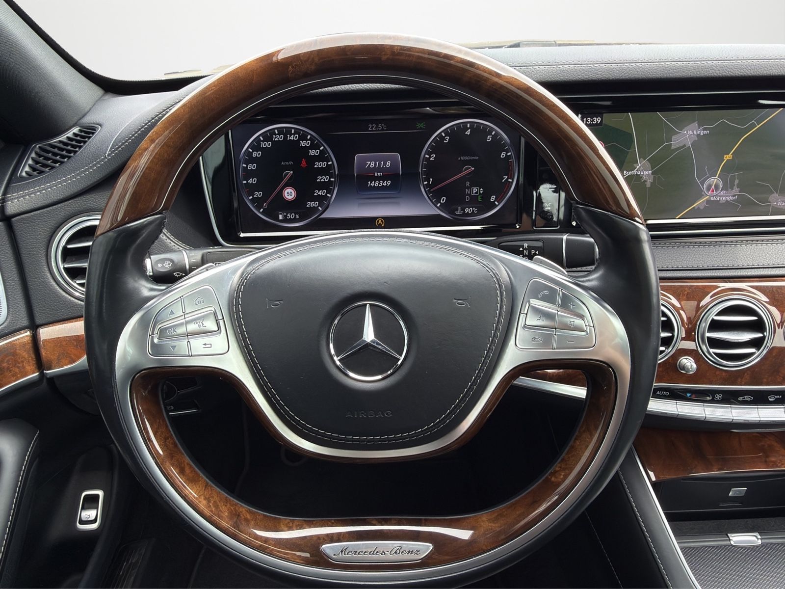 Mercedes-Benz S500 4Matic Burmester/AirMatic/Soft/Memo/RFK/Amb foto 14