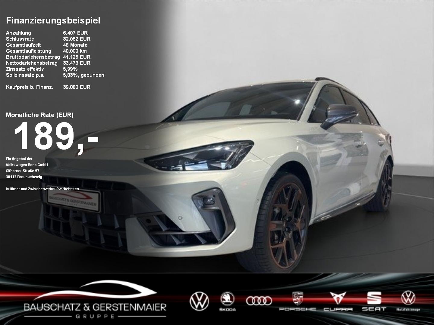 Cupra Leon Sportstourer 2.0 TSI 245 kW 4Drive VZ 2026